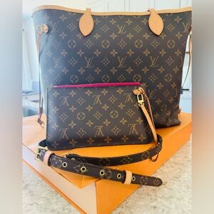 Louis Vuitton Brown Monogram Shoulder Bag
